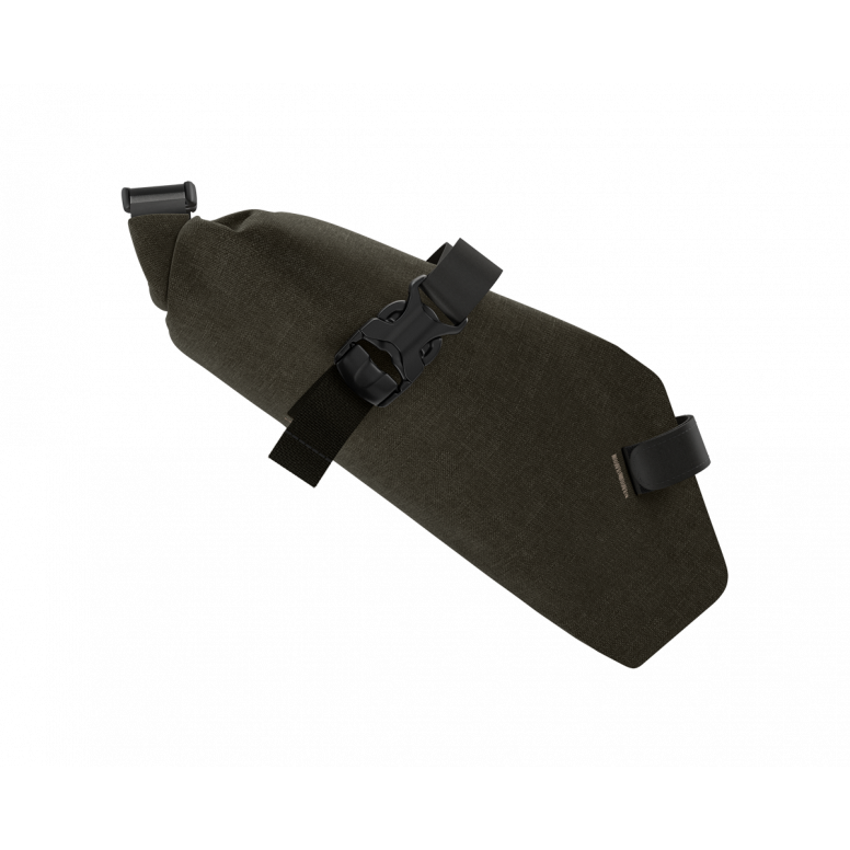 Brooks Scape Saddle Roll Bag in Mud Green