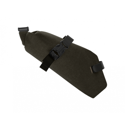 Brooks Scape Saddle Roll Bag in Mud Green