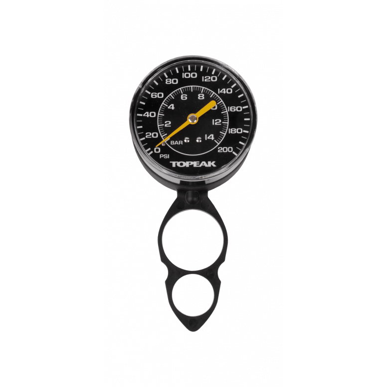 Topeak Spare Gauge Set For JoeBlow Twin Turbo Track Pump in Black