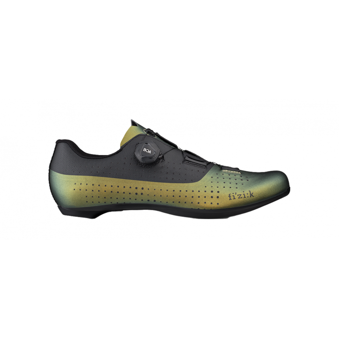 Fizik R4 Tempo Overcurve Wide in Iridescent Green/Black