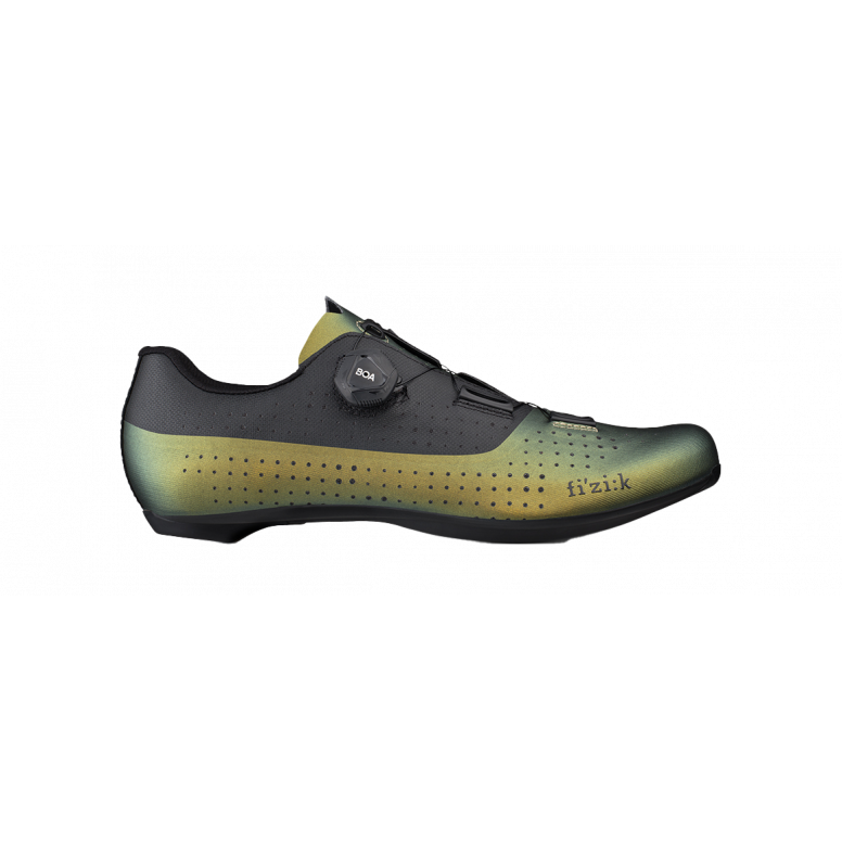 Fizik R4 Tempo Overcurve Wide in Iridescent Green/Black