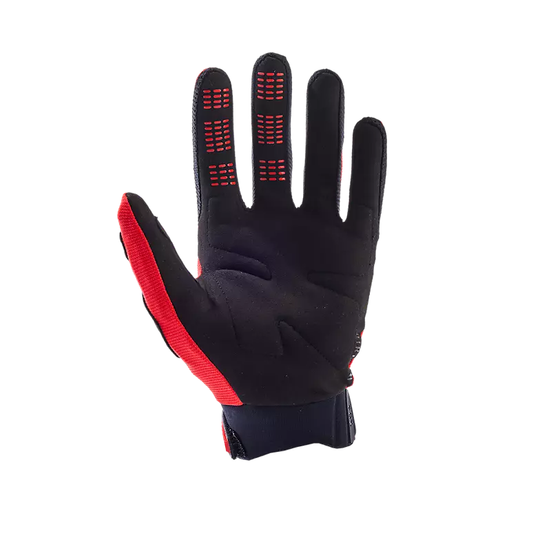 Fox Racing Dirtpaw Gloves in Fluorescent Red