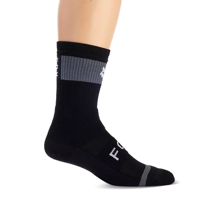 Fox Racing 8" Defend Winter Socks  in Black