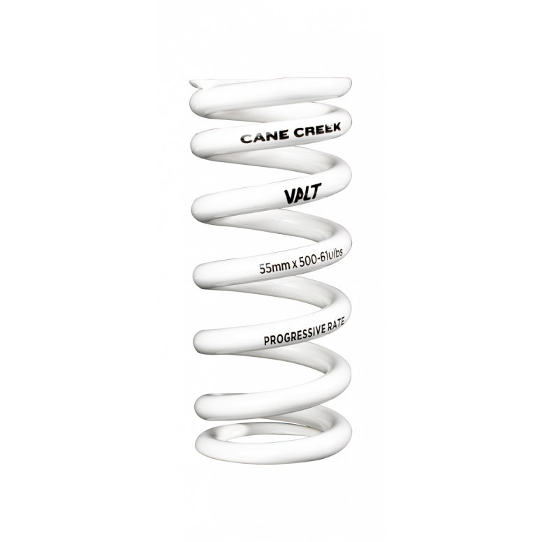Cane Creek Valt Progressive Spring in White