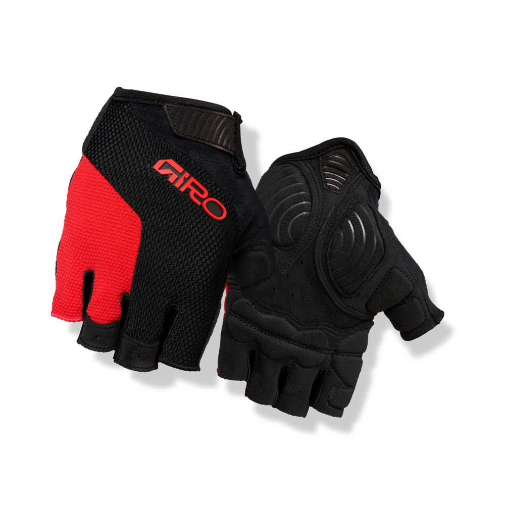 2026 GIRO Strade Dure SGel Men's Road Cycling Gloves in Flame Red