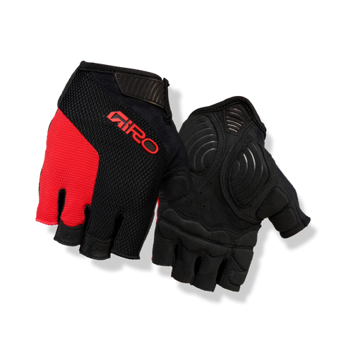 2026 GIRO Strade Dure SGel Men's Road Cycling Gloves in Flame Red