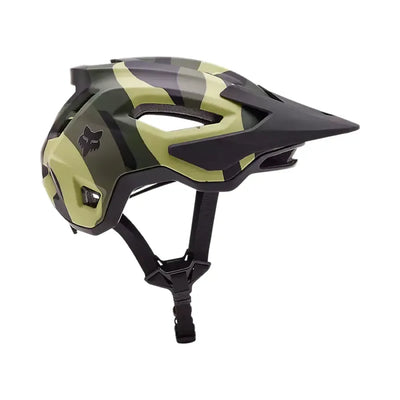 Fox Racing Speedframe Camo Helmet in Green