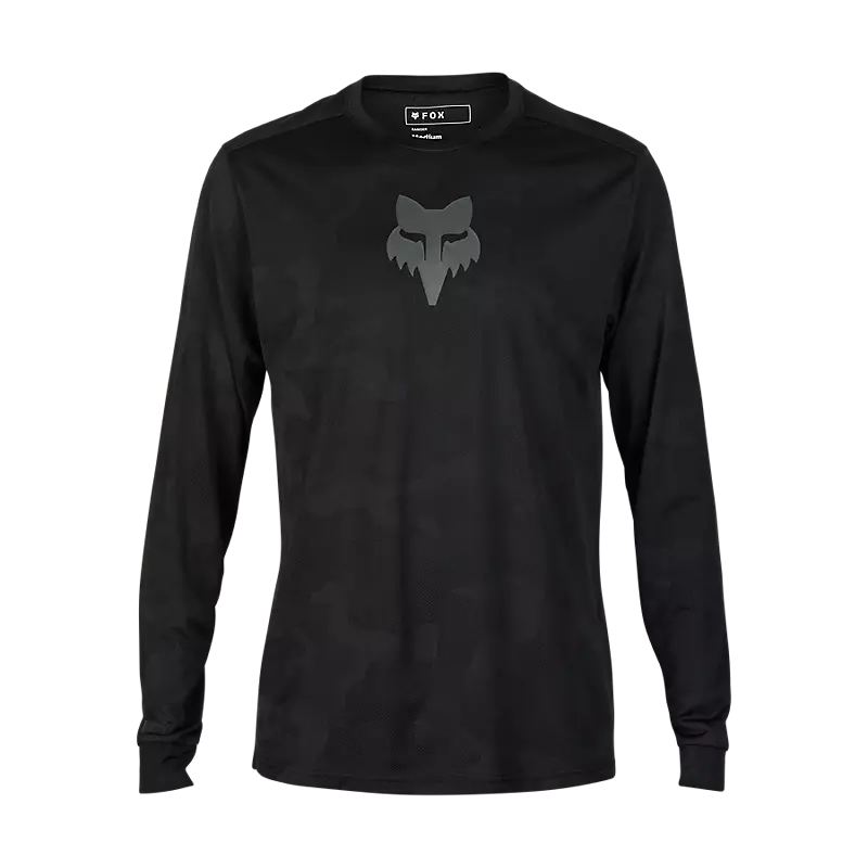 Fox Racing Ranger TruDri Long Sleeve Jersey in Black