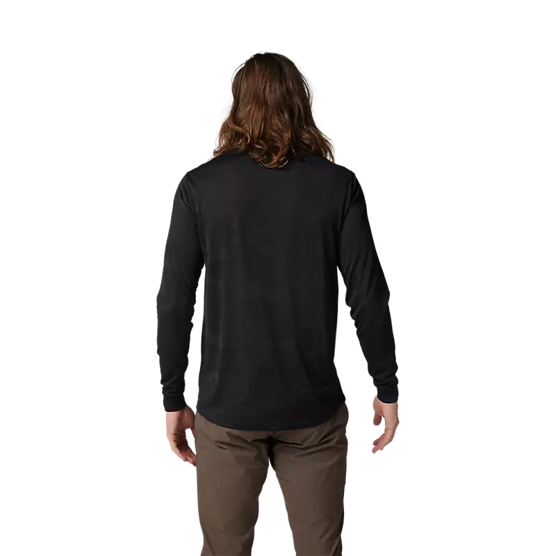Fox Racing Ranger TruDri Long Sleeve Jersey in Black