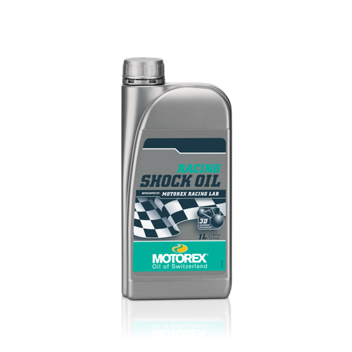 Motorex Racing Shock Oil in Silver/Green