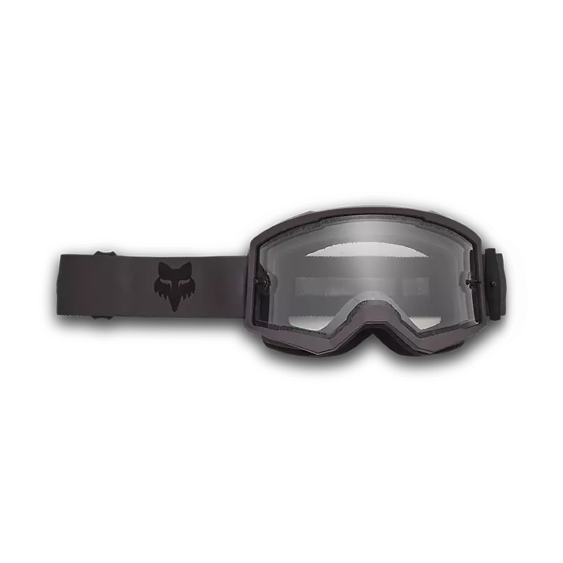 Fox Racing Main X Clear Lens Goggles in Dark Shadow