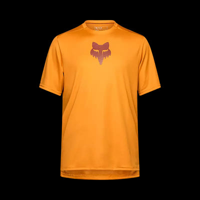 Fox Racing Ranger Short Sleeve Fox Head Jersey in Caramel