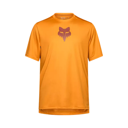 Fox Racing Ranger Short Sleeve Fox Head Jersey in Caramel