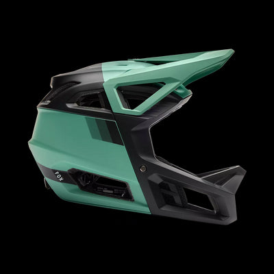 Fox Racing Proframe RS Sol Full Face Mountain Bike Helmet in Pine Green