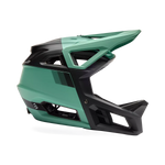 Fox Racing Proframe RS Sol Full Face Mountain Bike Helmet in Pine Green