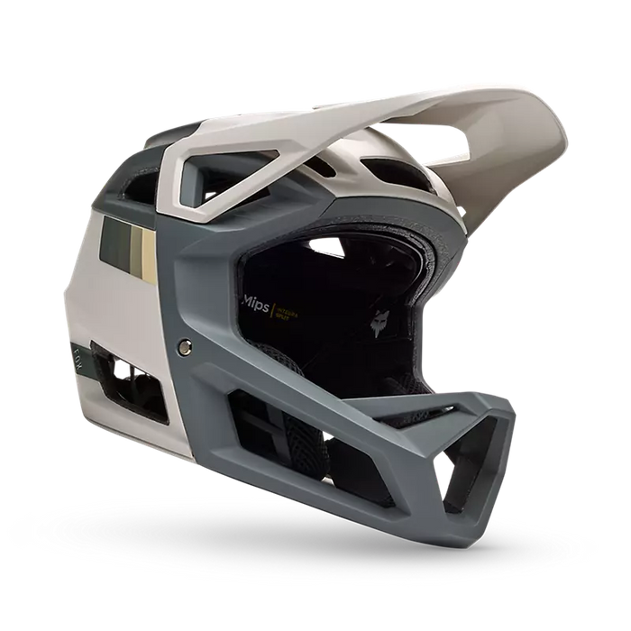 Fox Racing Proframe RS Sol Full Face Helmet in Vintage White