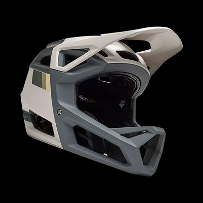 Fox Racing Proframe RS Sol Full Face Helmet in Vintage White