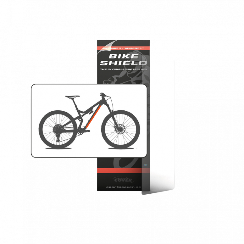 Bike Shield Tube Shield Large Kit in Clear