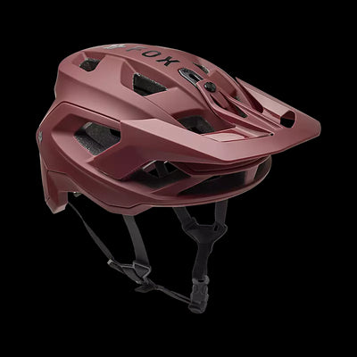 Fox Racing Speedframe Solid MIPS Mountain Bike Helmet in Rust Brown