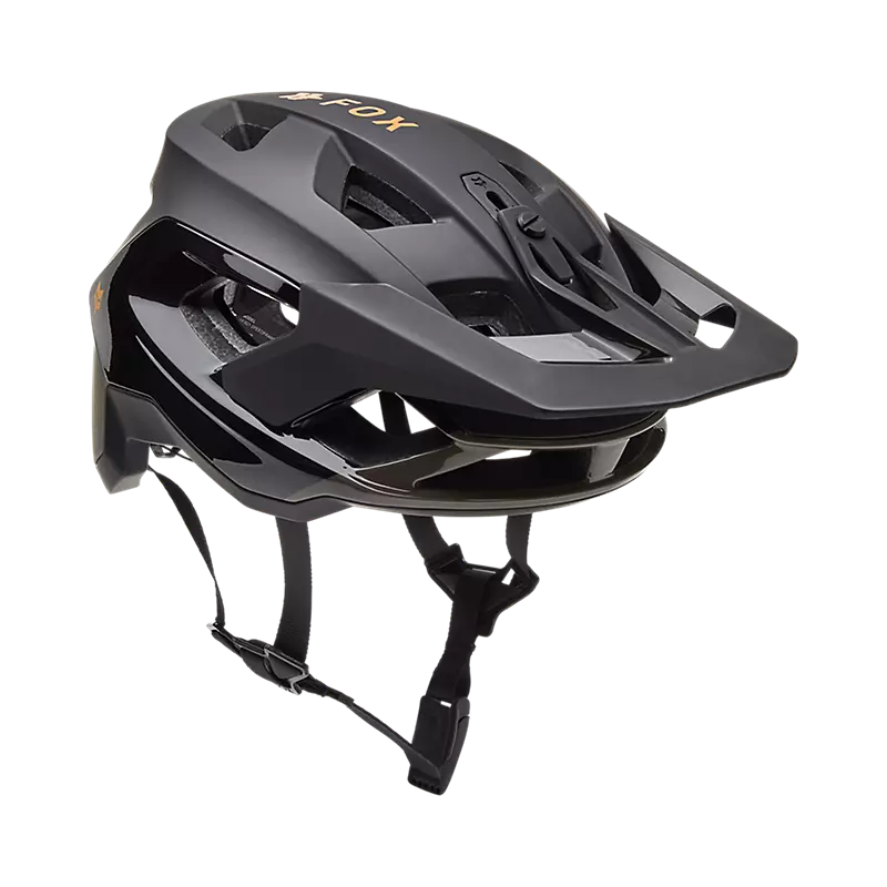 Fox Racing Speedframe Pro Backfade Helmet in Black