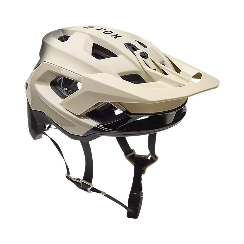 Fox Racing Speedframe Pro Backfade Helmet in Cream