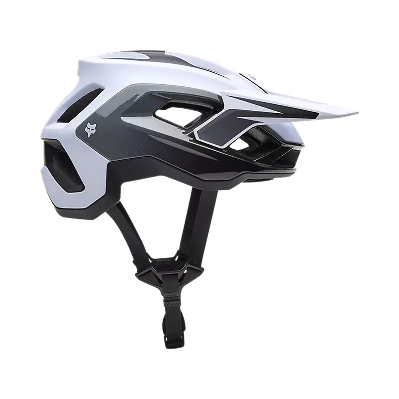 Fox Racing Speedframe Pro Defy Helmet in Pewter
