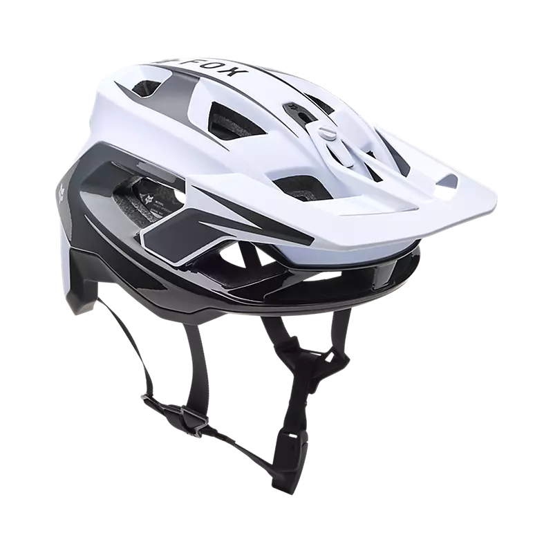 Fox Racing Speedframe Pro Defy Helmet in Pewter