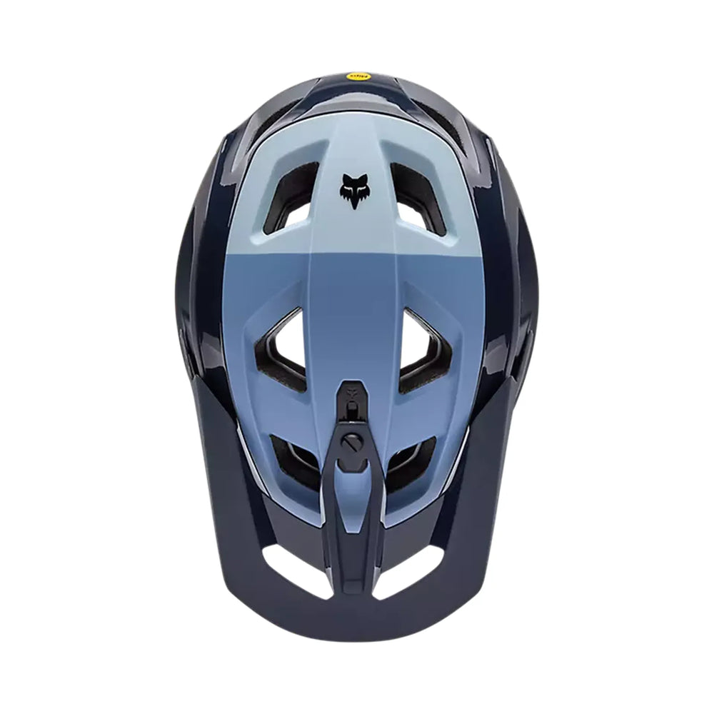 Fox Speedframe RS Paranoid Mountain Bike Helmet in Midnight Blue-image-3