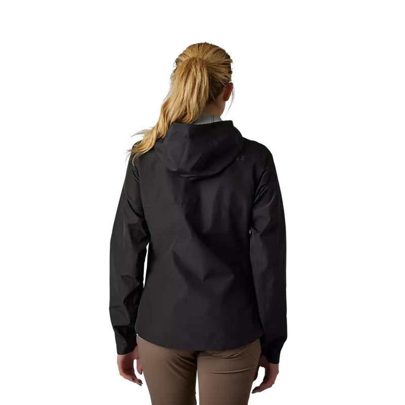 Fox Racing Womens Ranger 2.5-Layer Water Jacket in Black