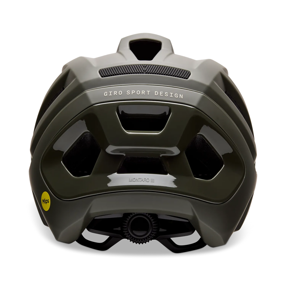 Giro Montaro Mips III Mountain Bike Helmet in Dark Sage Green