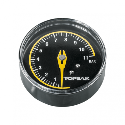 Topeak Spare Gauge For JoeBlow Booster in Black/Yellow