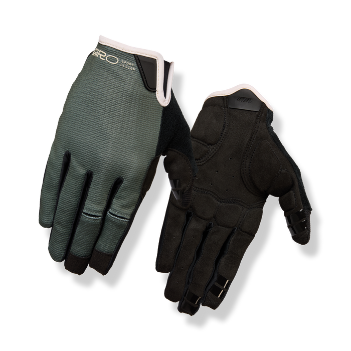 2026 GIRO DND Gel Men's Mountain Bike Gloves in Dark Sage