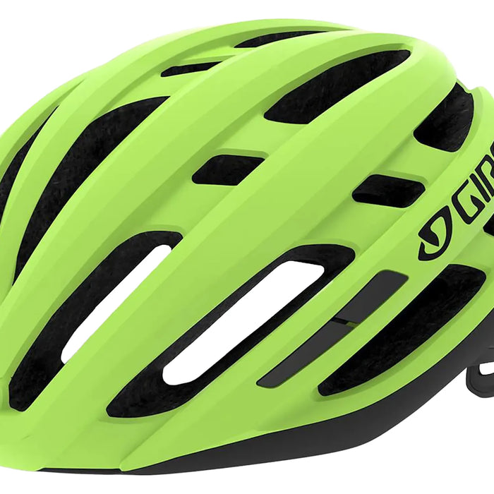 Giro Agilis Road Cycling Helmet in Hi Viz Yellow