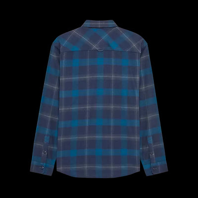 Fox Racing Survivalist Core Flannel Long Sleeve Shirt in Blue
