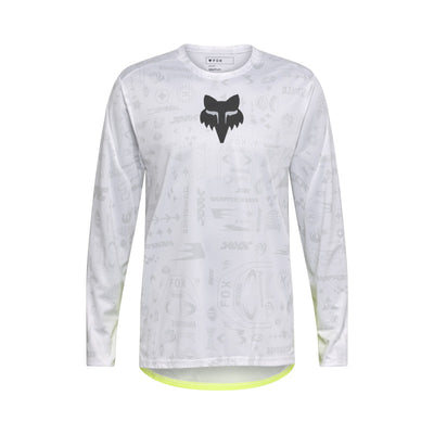 Fox Racing Ranger Long Sleeve Lunar Jersey in White