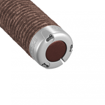 Brooks Plump Leather Grips in Brown