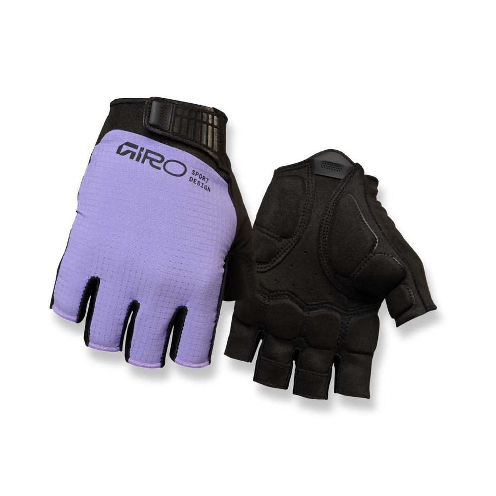 2026 GIRO Bravo II Gel Men's Road Cycling Gloves in Purple Haze