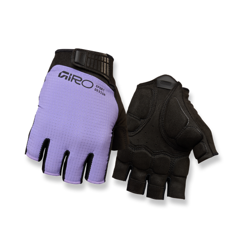 2026 GIRO Bravo II Gel Men's Road Cycling Gloves in Purple Haze