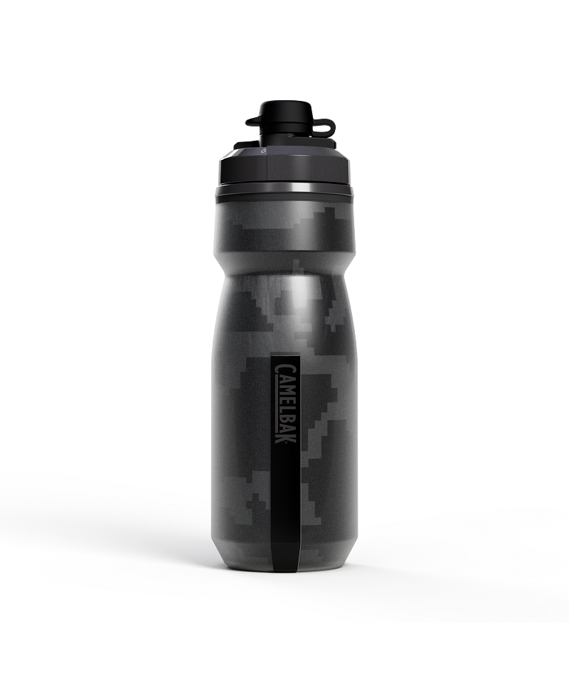 Camelbak Podium Dirt Series Chill 21Oz Cycling Drinks Bottle in Black Digi Camo