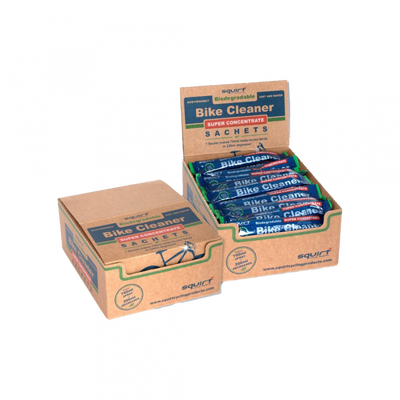 Squirt Bike Cleaner Sachet 30ml - 50 Pack in Green