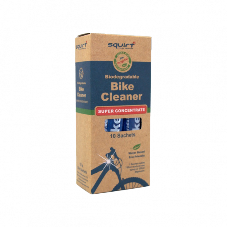 Squirt Bike Cleaner Sachet 30ml - 10 Pack in Green