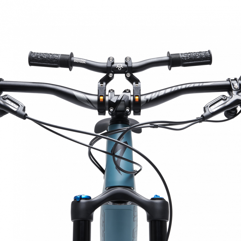 Kids Ride Shotgun Shotgun Pro Child Bike Seat Handlebars in Black