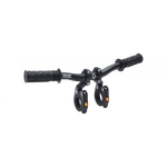 Kids Ride Shotgun Shotgun Pro Child Bike Seat Handlebars in Black
