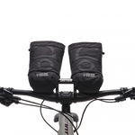 Kids Ride Shotgun Pogies in Black