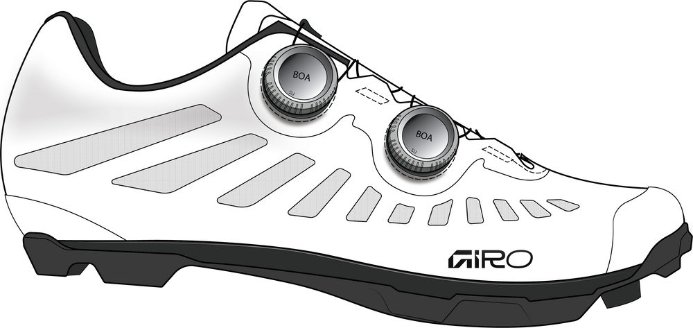 2026 GIRO Gritter Men's Mountain Bike Shoes in White