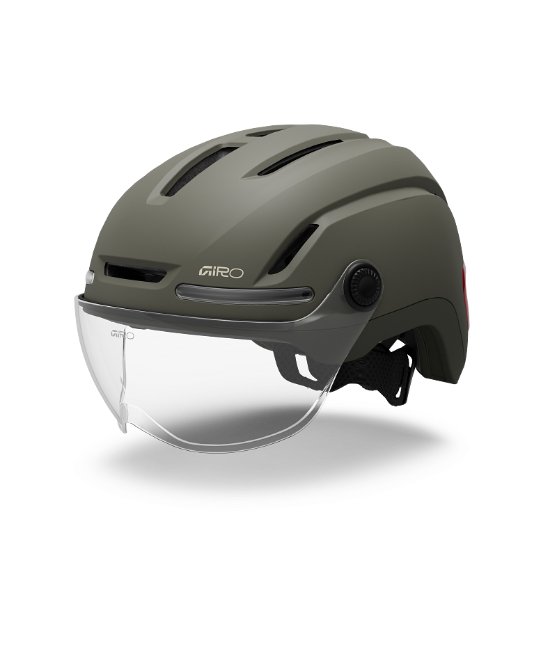 2026 GIRO Ethos Mips Shield Unisex Cycling Helmet in Dark Sage