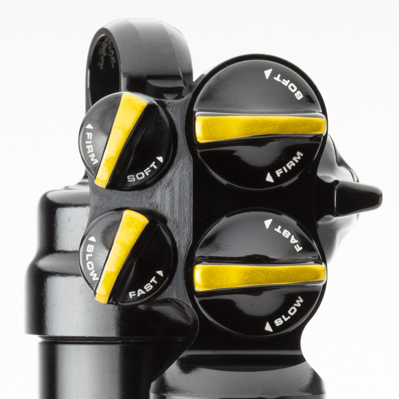 Cane Creek Kitsuma Air Trunnion in Black/Blue