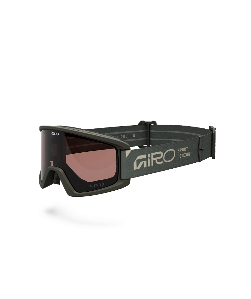 2026 GIRO Tazz MTB VIVID Unisex Mountain Bike Goggles in Motion Orange/Vivid Trail