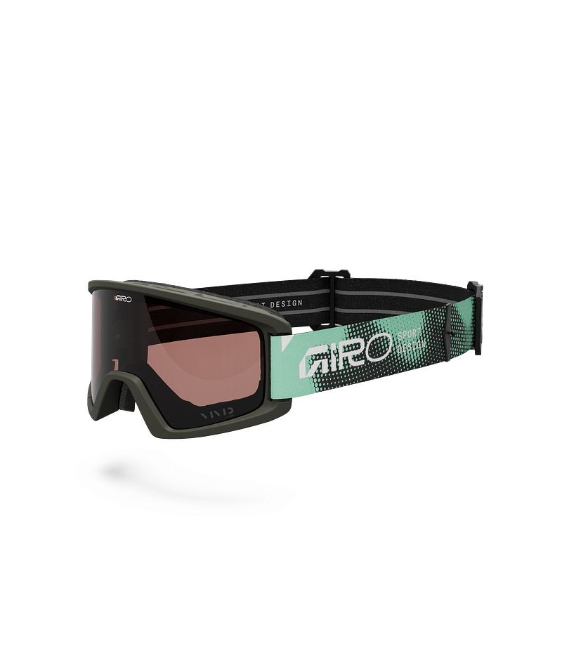 2026 GIRO Tazz MTB VIVID Unisex Mountain Bike Goggles in Motion Green/Vivid Trail