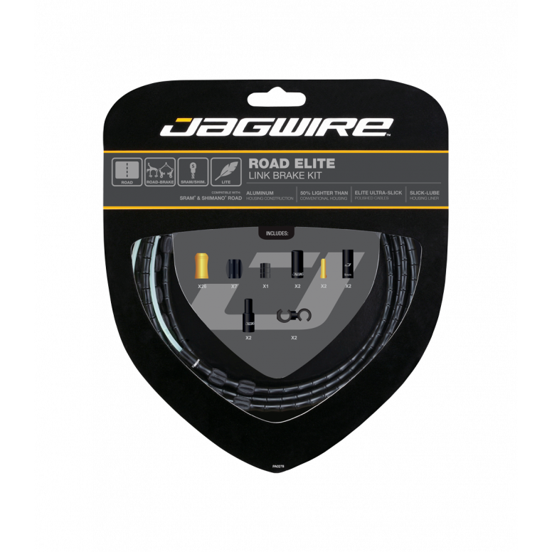 Jagwire Elite Link Road Brake Kit in Black